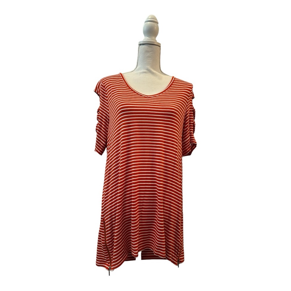 Zenergy by Chico’s Split Cap Sleeve Shirt